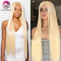 Glueless Brazilian Hair 613 HD full Lace Front Wig,blonde 613 Virgin Human Hair Wig,Lace Frontal colored Wig with baby hair
