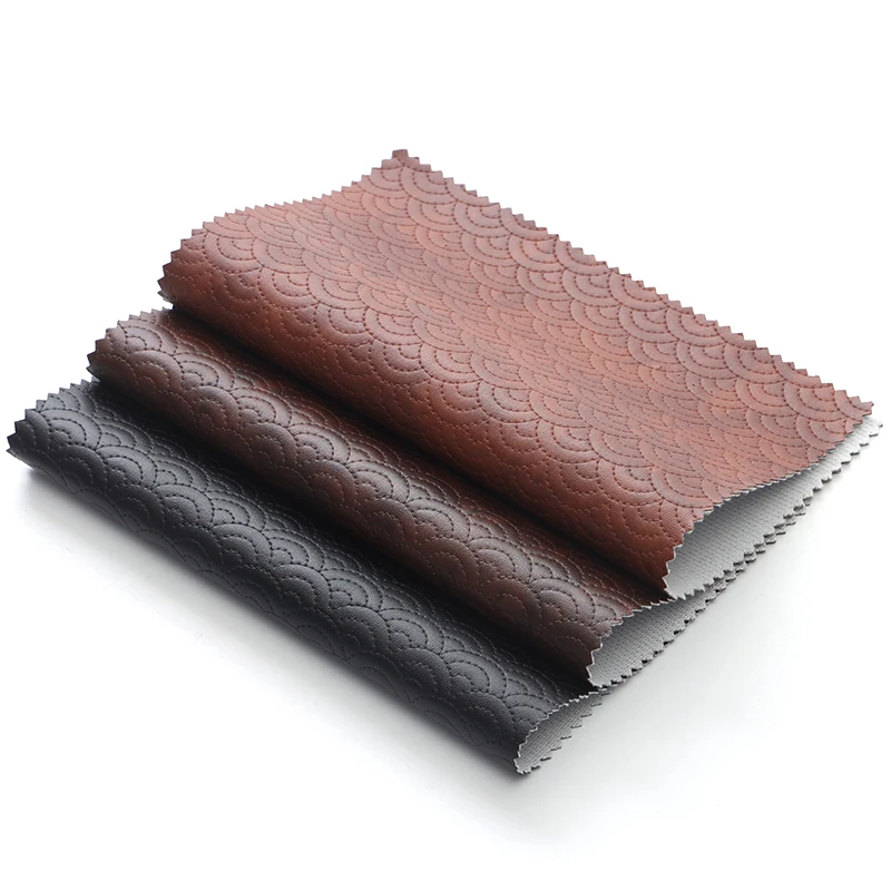 PVC Embossing fabric for sofa furniture modern sofa living room furniture leather