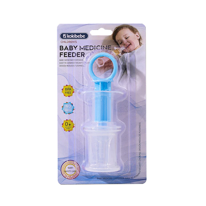 Medicine Dropper Dispenser  Infant Fruit Juice Feeding Pacifier Nipple Type Anti-choking Silicone Baby Medicine Feeder