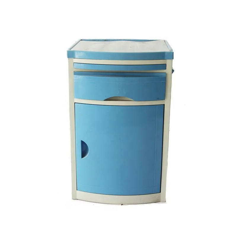 
Made in China hot sale manufacture supplier ABS hospital bedside table cabinet price nice for sale in discount 