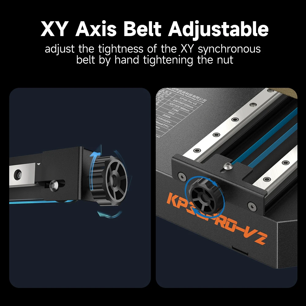 Kingroon KP3S PRO V2 High Speed Klipper Firmware FDM 3D Printer Automatic leveling Education Impresora 3D Printer