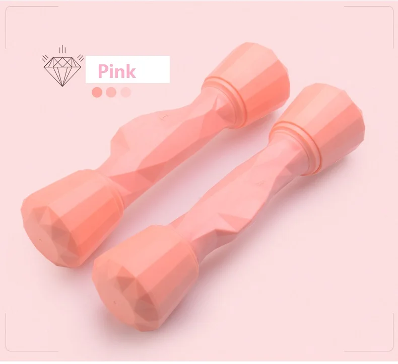 Fashion Design Colorful Body Building Yoga Home Sport Fitness Equipment Adjustable Weighted Dumbbells gym dumbbell for women