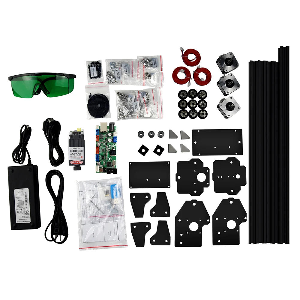 Factory Desktop CNC Laser Engraving Machine 2.5W 390X320MM Wood Metal Leather Laser Engraver Cutter DIY Engraving Machine