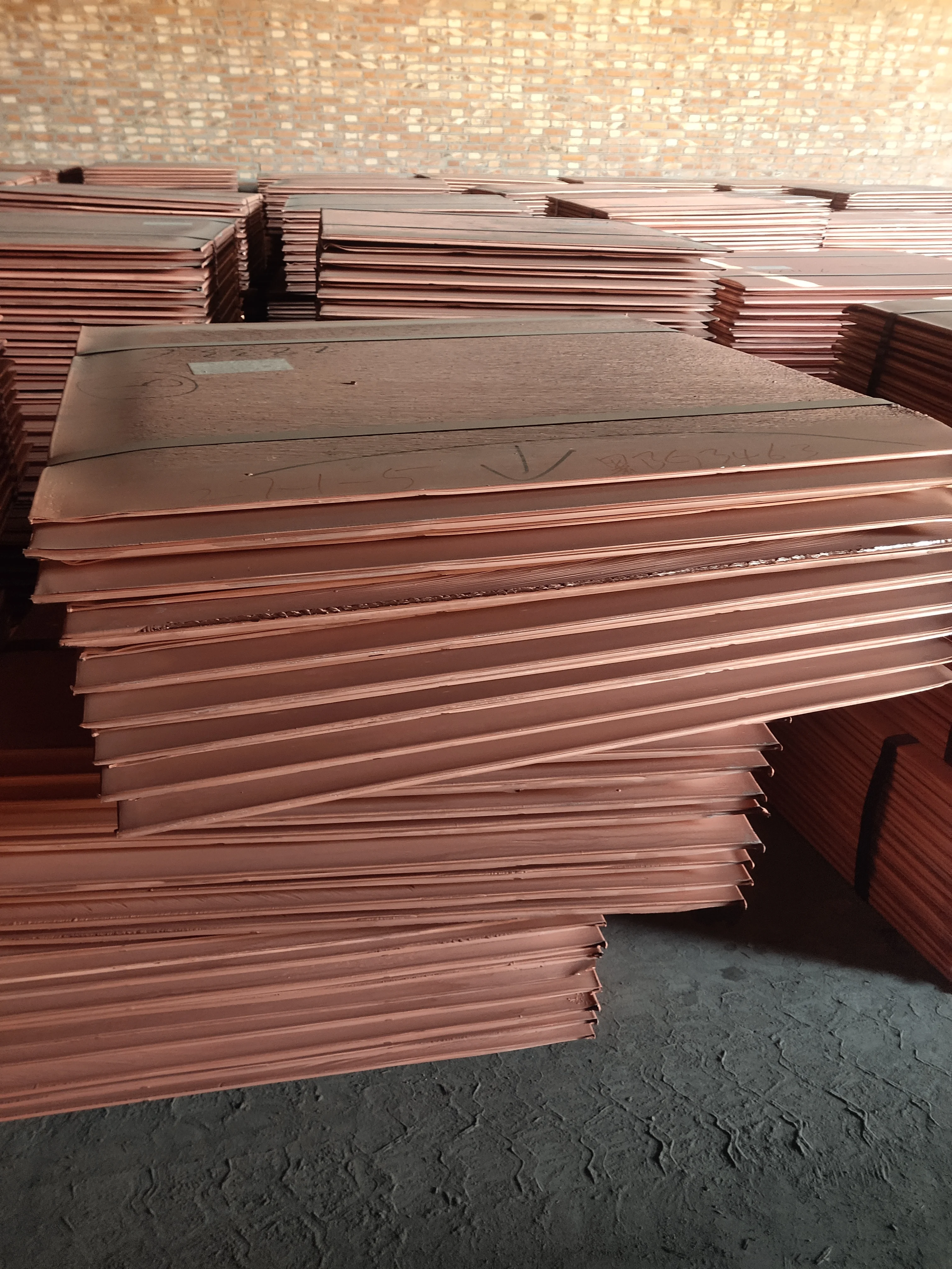 Factory Supply Directly 99.99% Grade Electrolytic Copper Cathodes Sheet Plate