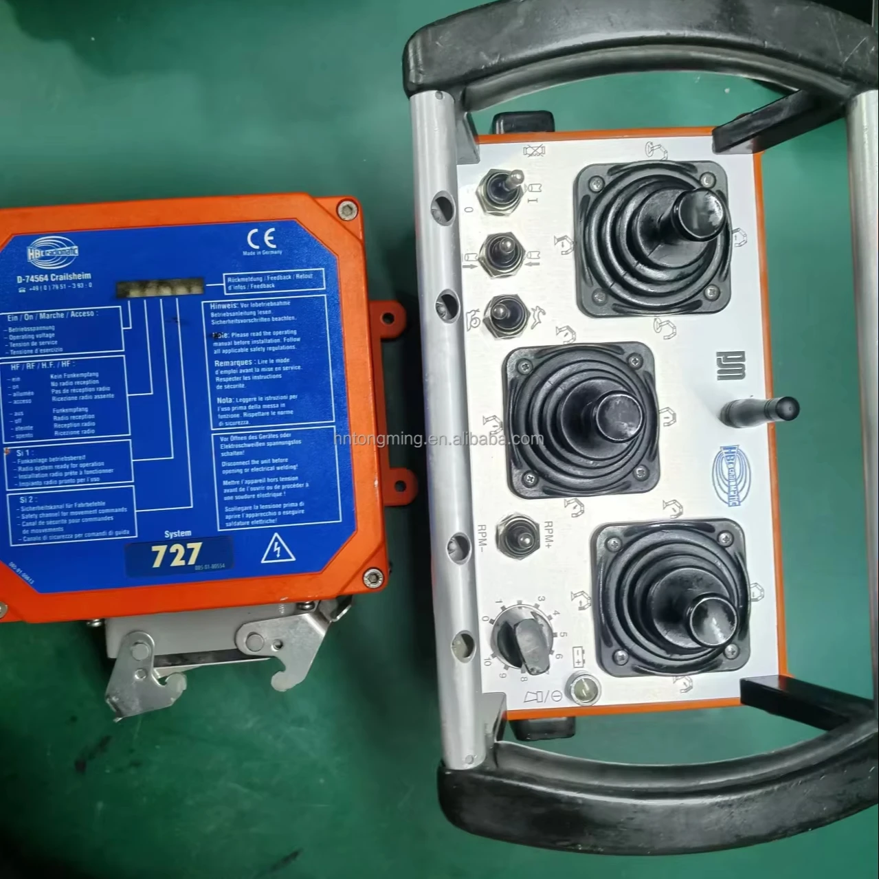 Putzmeister насос для грузовика с четырьмя ручками и пятью HBC735 HBC727 беспроводной пульт дистанционного управления