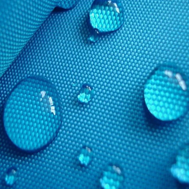 Outdoor Olefin Plain Solution Dyed Fabric For Hammock Awning Umbrella Waterproof And Anti Uv 300d Oxford Fabric With Pu Coating