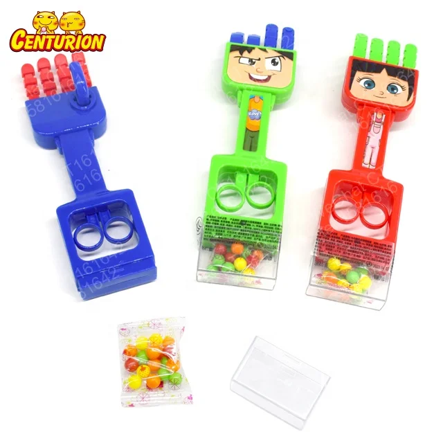 Toy Candy Kids Cute Thumbs Up Pliers Toy Fruit Pressed Tablet Hard Candy Toy
