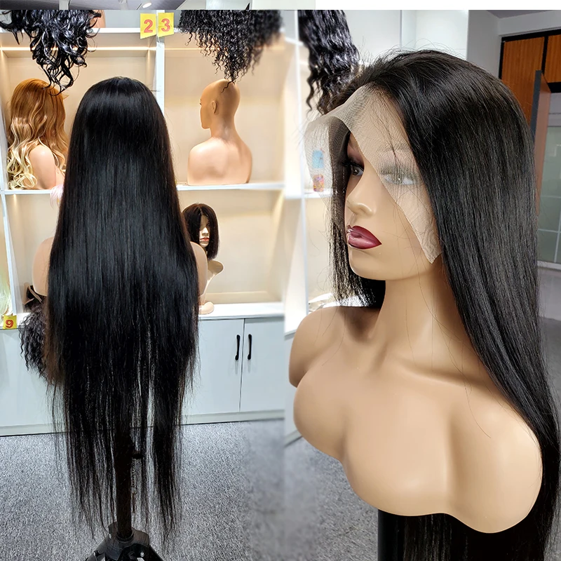 Aliexpress ready to ship products hd lace frontal wig 13*4 veitnamese raw hair perruque humain hair hd wig STW Body Deep wigs