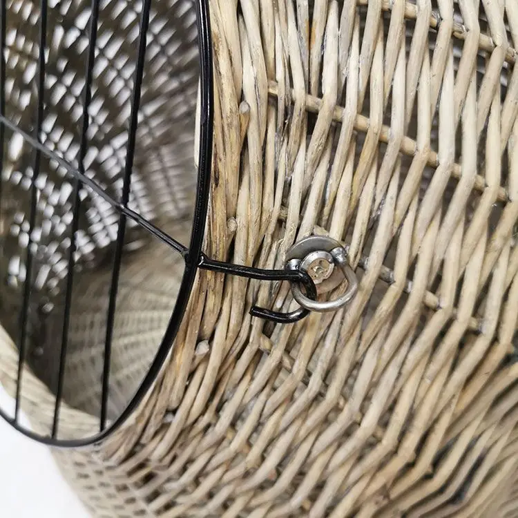 Wicker Pet Tent Cat Dog House Pet Dog Tent Bed House Wicker Pets Home House