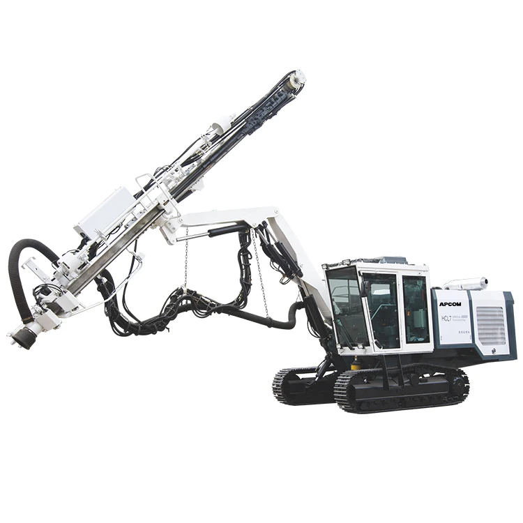 
Cabin H6 pneumatic & hydraulic mechanical integrated type portable tophammer surface drill rig for mining 