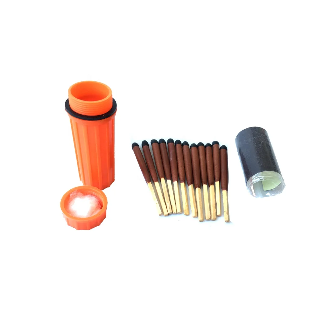 Цветные персонализированные рекламные матчи для кемпинга, водонепроницаемые матчи для выживания