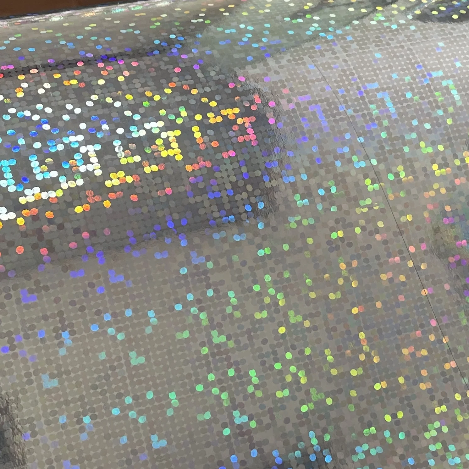 holographic film for digital printing