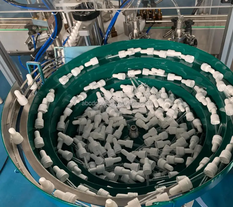 Factory Price Liquid Filling Machines Essential Oil Vial Bottle Filler Automatic Filling And Capping Machine Line