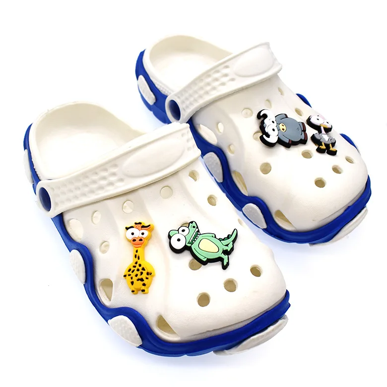 PVC custom logo Shoe Charms Shoes Accessories Animals Buckle Decoration Shoe