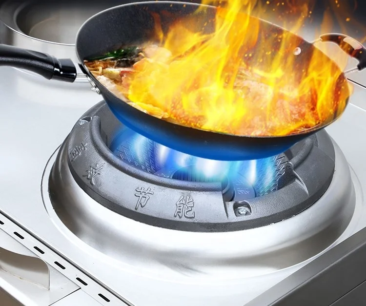 Super Good  Restaurant Use Double Burner Burning Stove Cooking Gas Stove 500 W