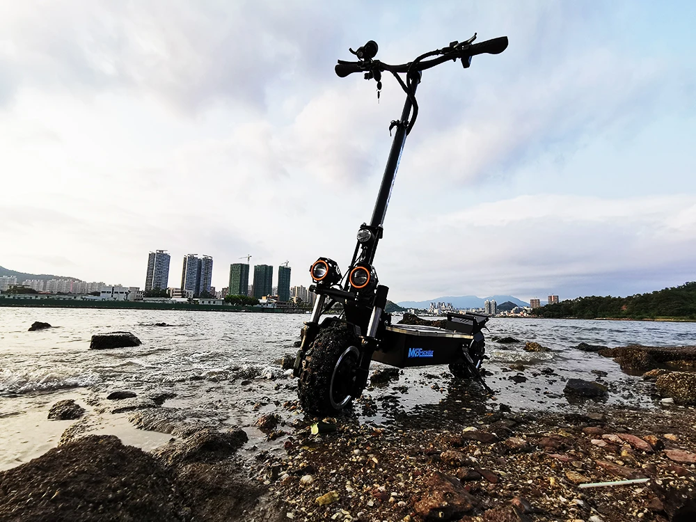 
Maike MK8 3200w 60v 100kph Powerful Damping Big Wheel Fastest Monopattino-elettrico-per-adult Electric Scooters 