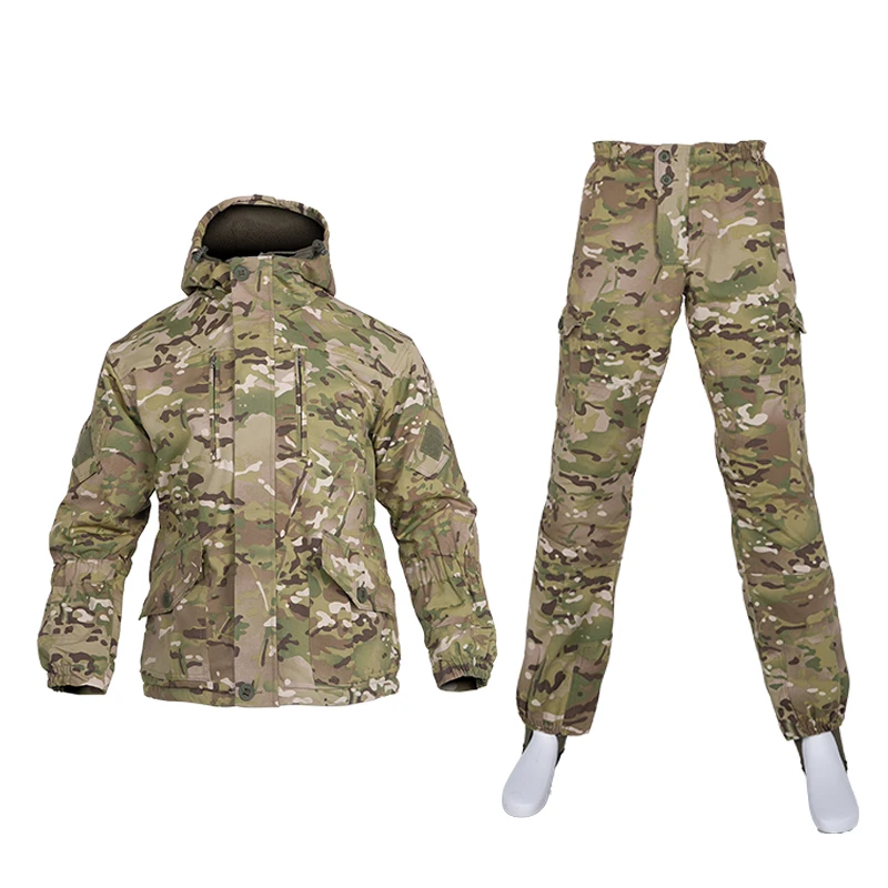 Russian Camouflage Tactical Uniform Outdoor Hunting Clothes Suit GORKA Combat Uniform