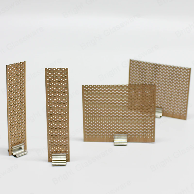 High Quality Factory Custom Various Styles Wood Wick Cross With Iron Stand Wooden Candle Wicks For Soy Wax Candle Making