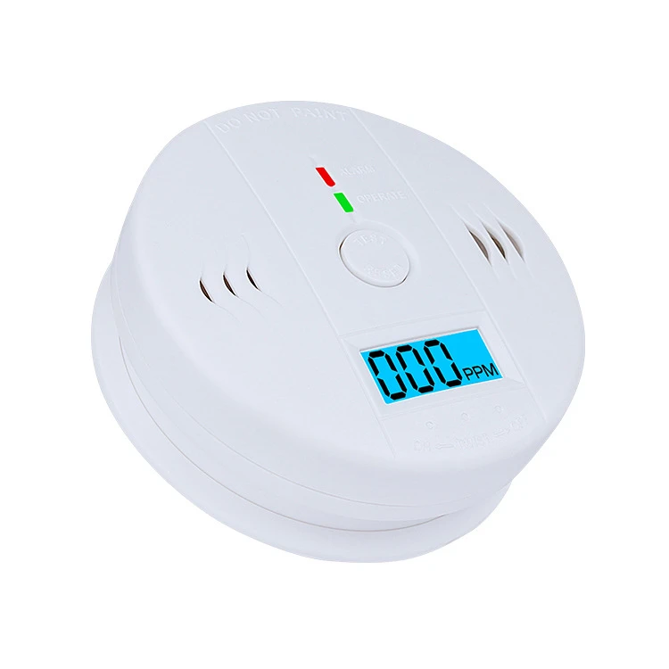 Беспроводной детектор угарного газа, чувствительный детектор угарного газа с сигнализацией, предупреждающий детектор отравления угарным газом