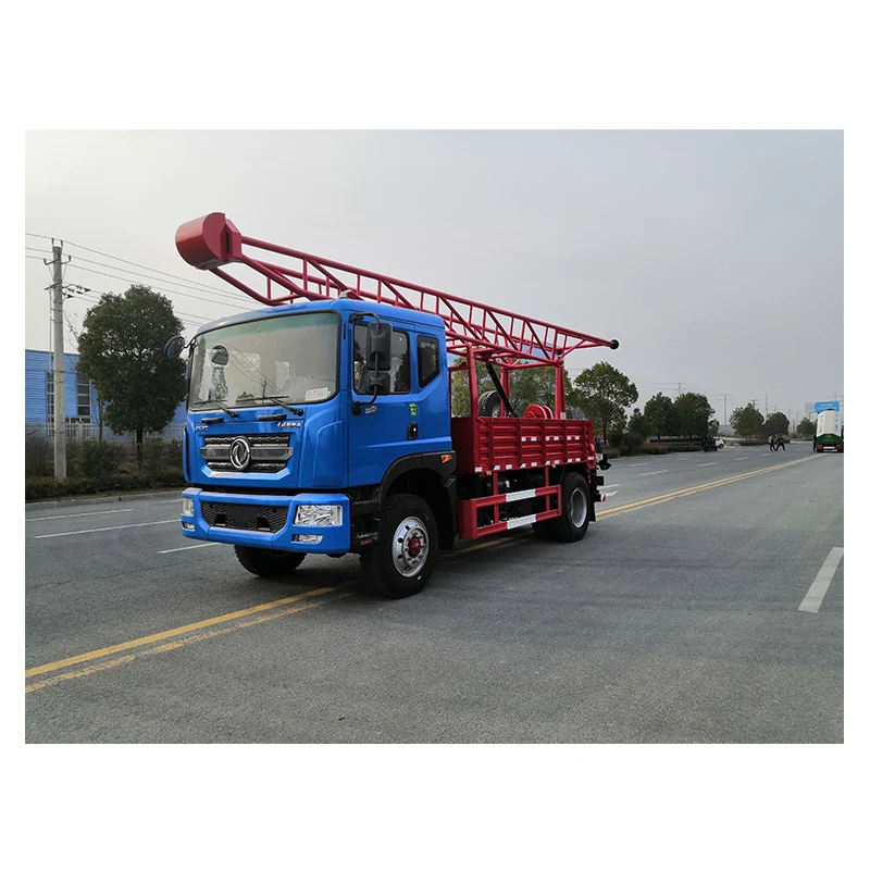 600M Full Hydraulic Vehicle mounted drill rig machine for geological engineering rotary drilling water well borehole