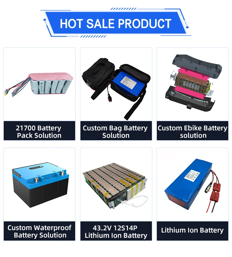  Комплект литий-ионных батарей Oem 18650 12 В 24 36 48 60 в 72 7 Ач 10 18 20 30 40 50 ач 70 80