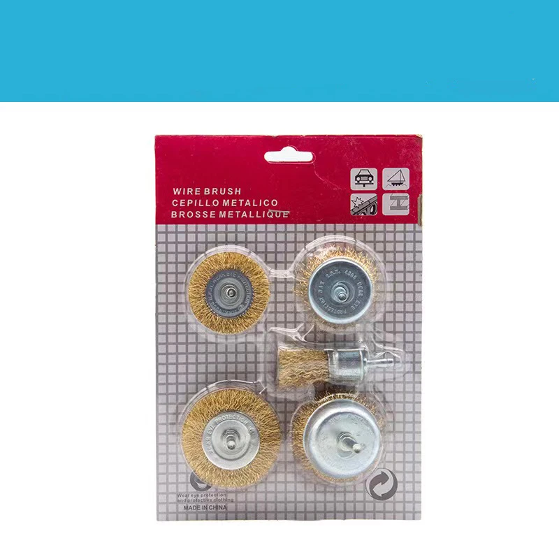 High Efficiency Wheel Brush High Strength Steel Wire Brush Wearable Steel Wire Brush Wheel