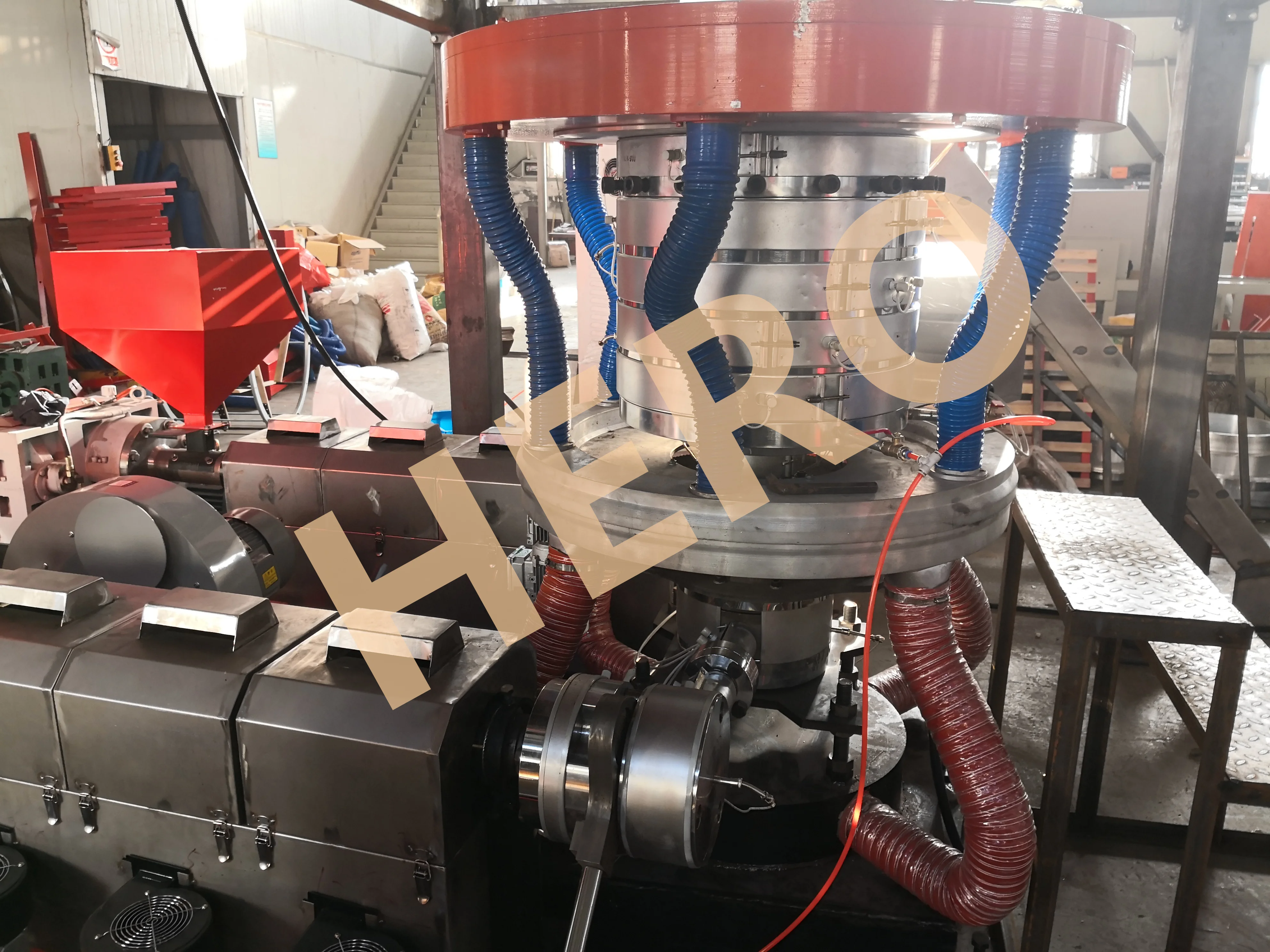 3 Layers Plastic Film Blowing Machine For Courier Bag Plastic Blower Extruders