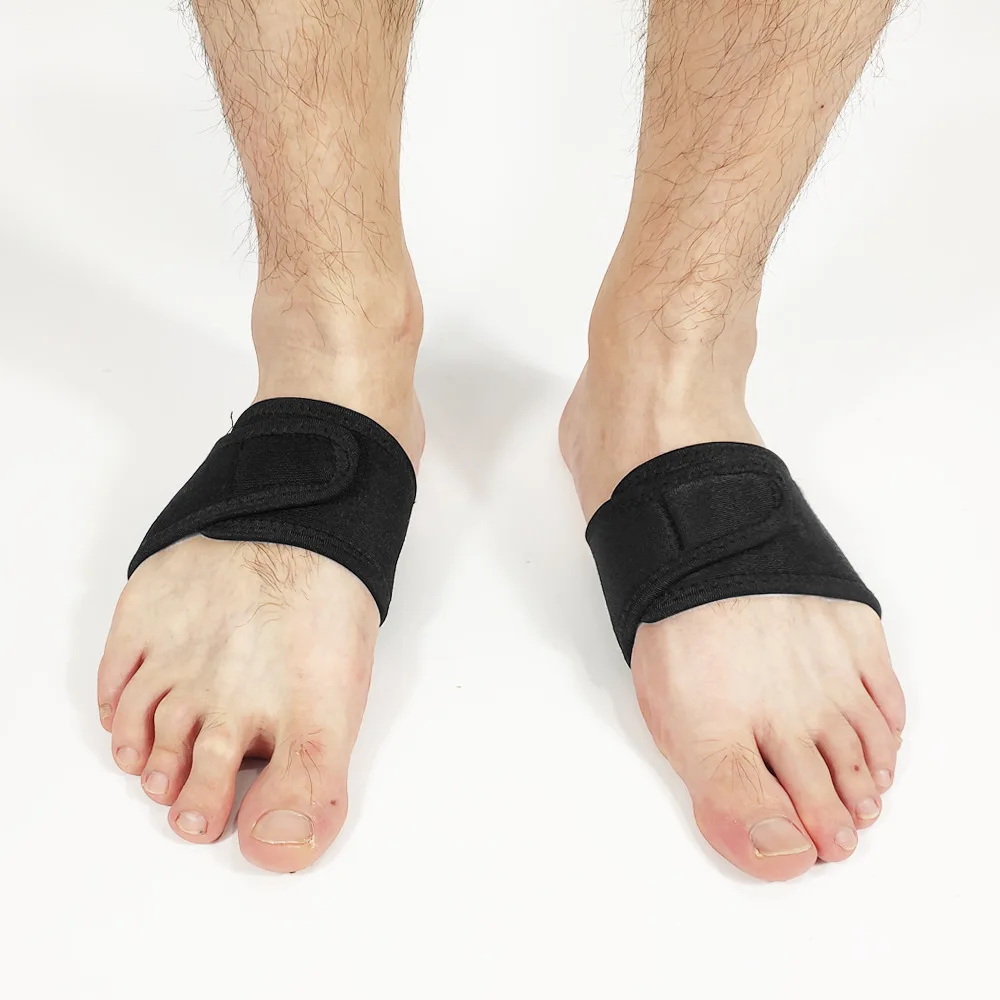 Plantar Fasciitis Support Brace Bandage for Flat Foot Fallen Arches Pain Relief Heel Spurs Arch Support Sleeves for Men & Women