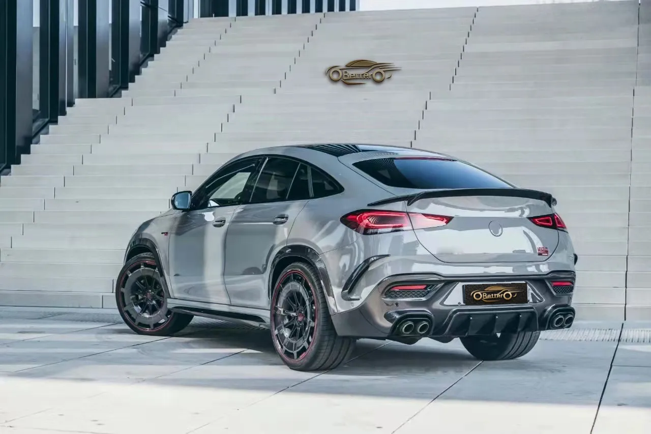 Новое поступление Комплект тела GLE W167 из углеродного волокна для Mercedes Benz GLE63 Coupe Bar-bus 900 Stylt передняя губа задний