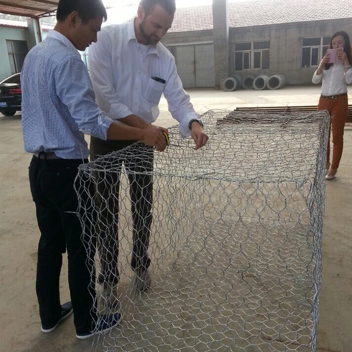 6x8 8x10 10x12 12x15 2.7x3.4 2.4x3.0 2x1x1m 2x1x0.5m galvanized galfan wire mesh gabion box how much