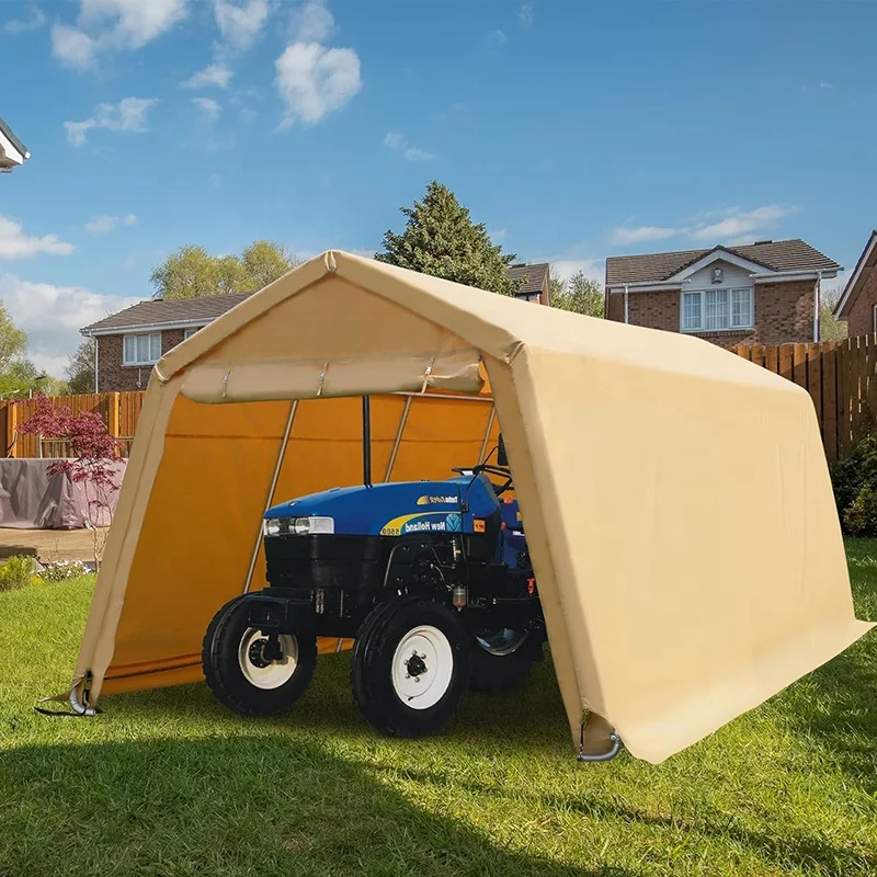 13 x 20 ft Polyethylene Anti-Snow Multi-Use Portable storage carport