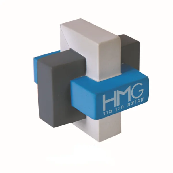 Factory wholesales promotion custom logo kids adult flag shaped anti stress PU foam squishy squeeze reliever ball toy