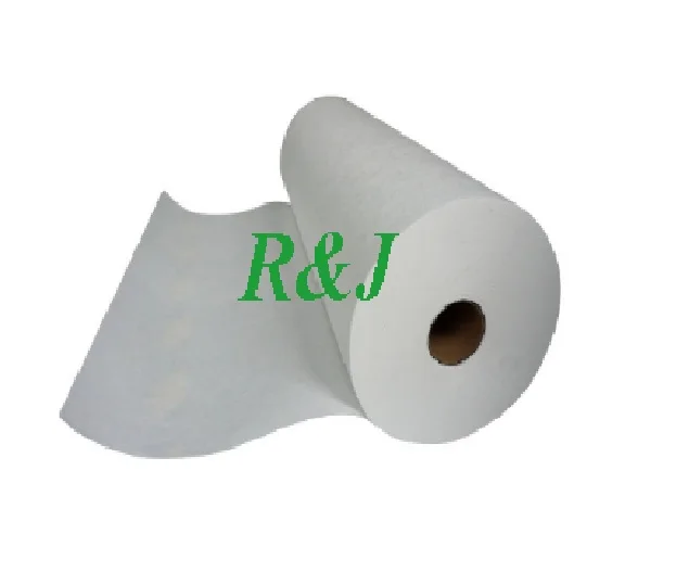 0.3um Micron H13 H14 HEPA F5 Paint Booth Filter Roll Full Adhesive EU5 Merv 9 Ceiling Filter cotton Air Filter Material