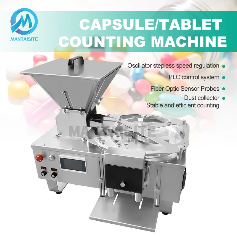 Hot Sell Automatic Capsule Gummy Candy Tablet Counting Machine with ISO and GMP Approved