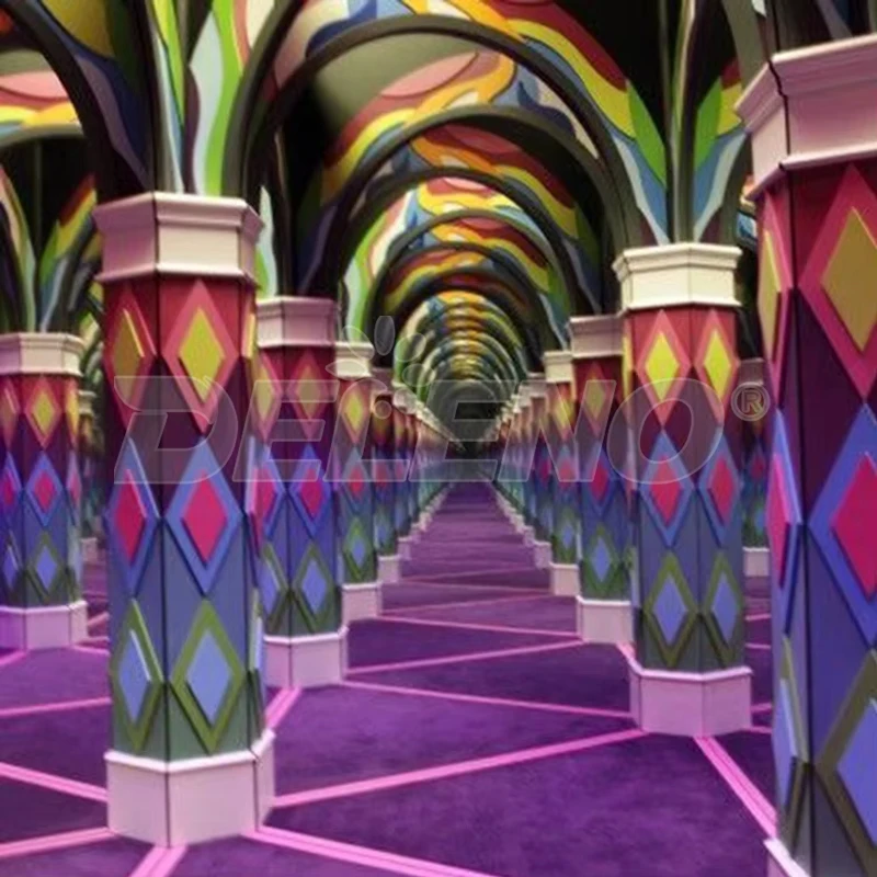 2024 New Design Customized Indoor Playground Equipment Amusement Park Rides Mirror Maze for Sale