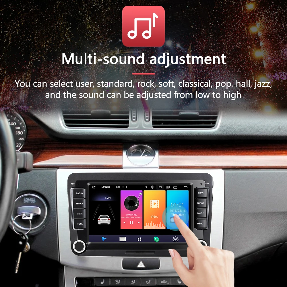 The Best Selling Android 9.0 Video Interface Car Stereo Radio Player