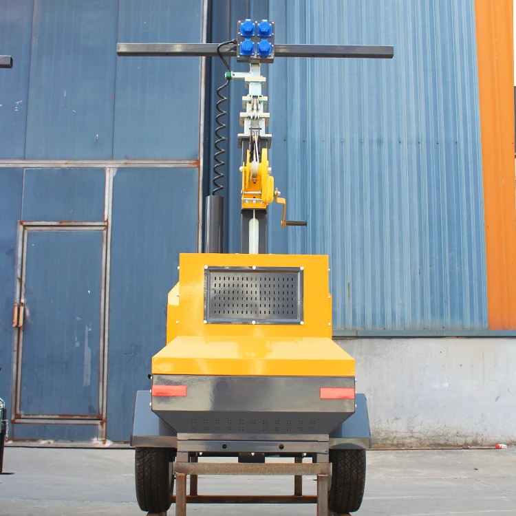 Generator Tower Light Mobile Tower Generator Hydraulic/Manual Diesel Lighting Tower
