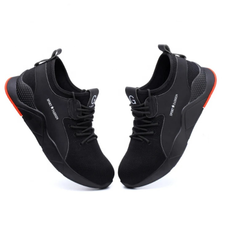 Мужские защитные рабочие ботинки со стальным носком, рабочие ботинки, неразрушаемые легкие кроссовки