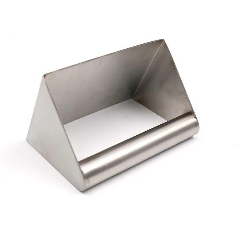 High quality BBQ kitchen grill tools stainless steel rectangle flat meat press