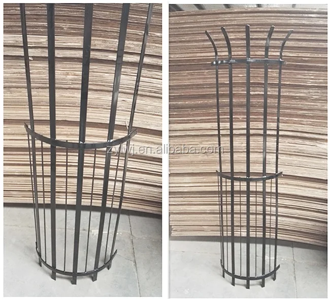 Powder Coated Metal Tree Protector/metal fence for tree