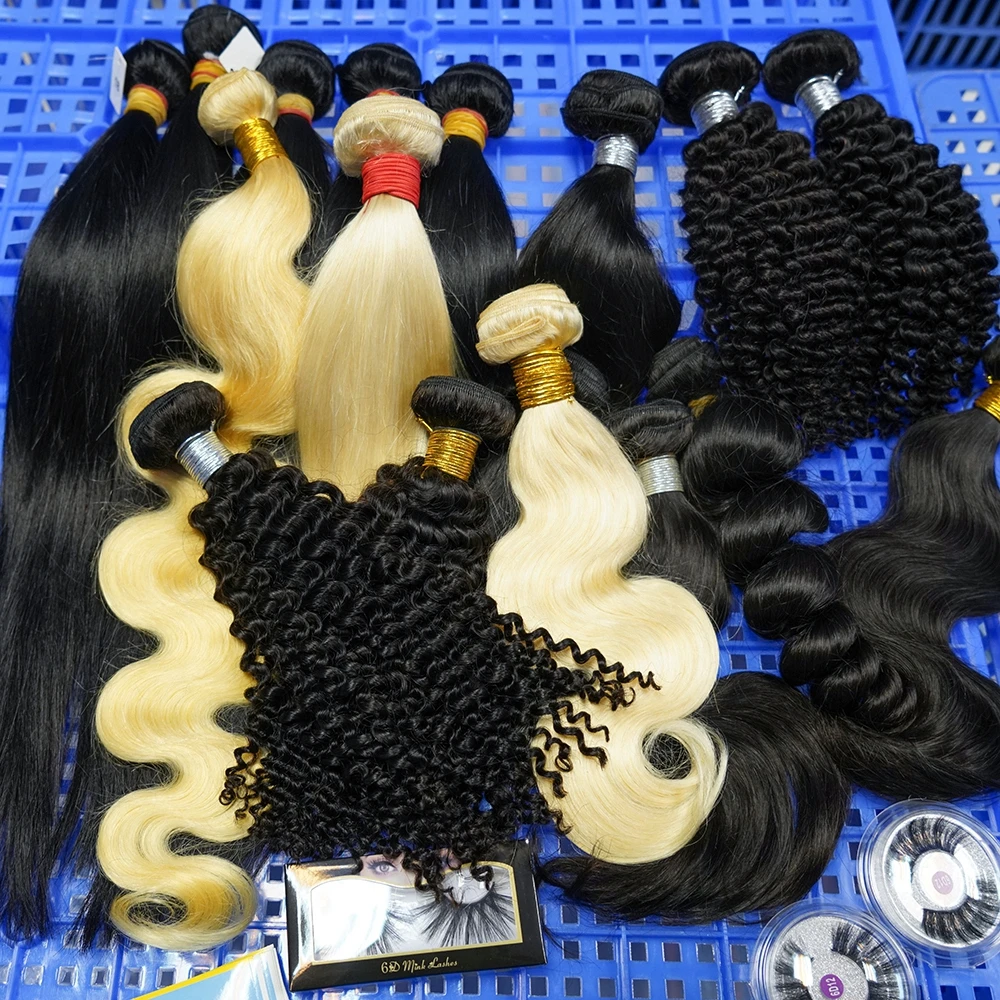 Wholesale Hot Sale China Suppliers Raw Indian Hair 1b Black Straight Salon Hair Extension