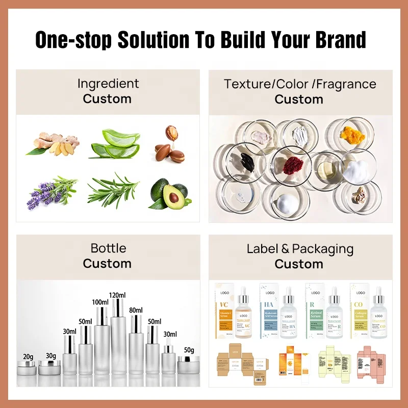 Private Label Strengthening Treatment Repair Thinning Hair Leave-In Keratin Biotin Hair Thickening Serum For Men And Women