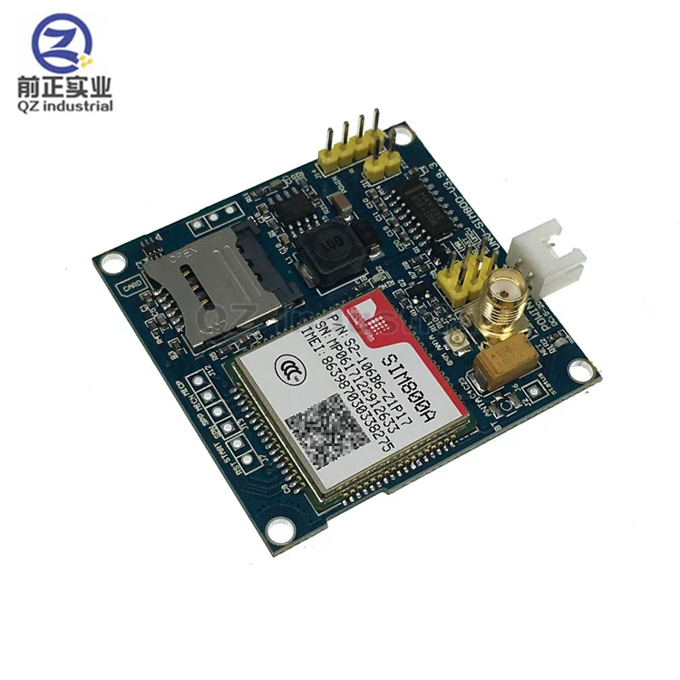 Комплект беспроводного удлинителя QZ SIM800A модуль GSM GPRS плата STM32 с антенной замена SIM900A
