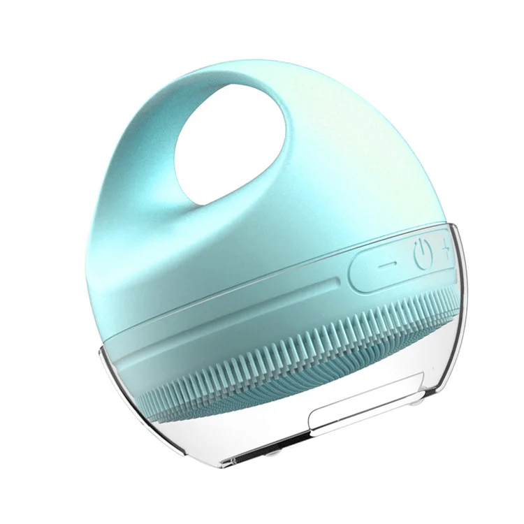 IPX7 waterproof electric silicone facial massager home use face cleaning machine ultrasonic facial cleanser face cleansing brush