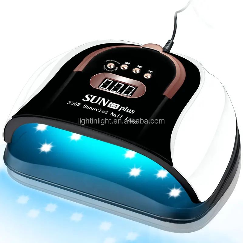 2022 Newest  SUN C4 PLUS 57PCS LED New 256w LED UV  Nail Dryer Nail Lamp