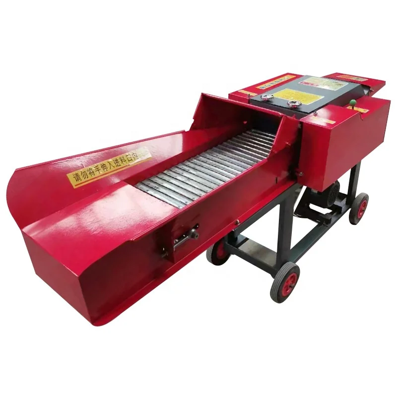 Machinery agricultural use silage forage chopper animals feed fodder cutting chaff cutter machine machine grass chopper