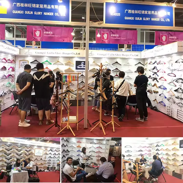 Wardrobe organizer hanger open ended metal magic pants hangers space saving with pvc coated