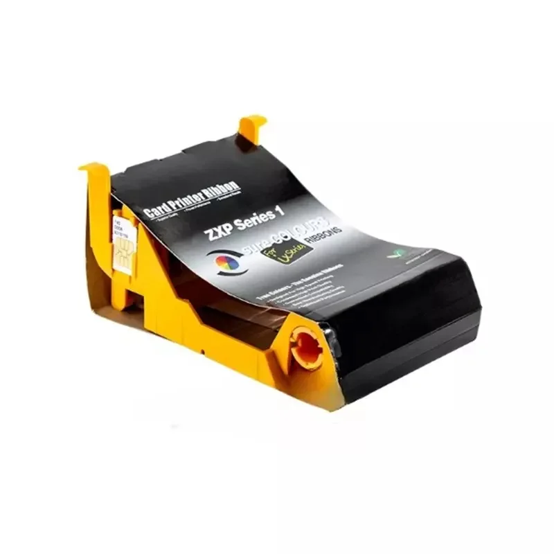 Совместим с Zebra ZXP1 800011-140 YMCKO ID Card цветная лента 100 односторонние карты