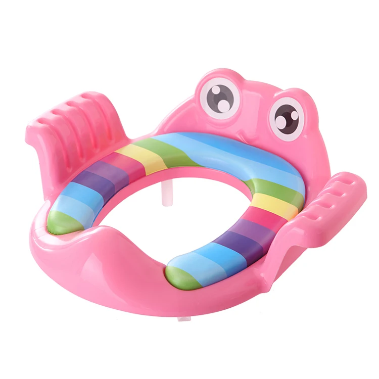 For Boys and Girls Baby Toddler Kid Potty Training Seat with Safety Handles Children Toilet seat