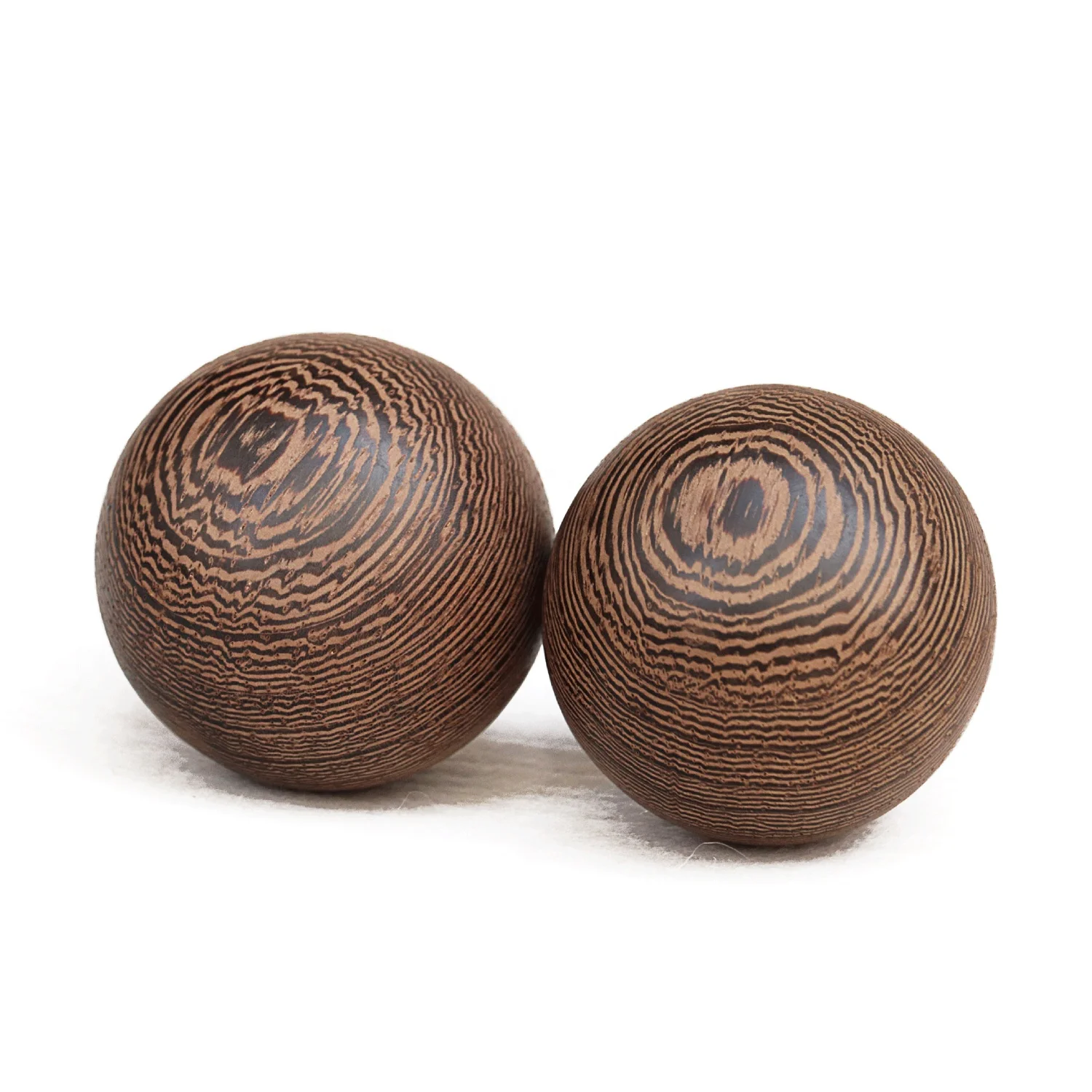 Health Balls Baoding Ball Premium Natural Wood Hand Exercise Massage Therapy Meditation Balls Relax Fingers Stress Relief